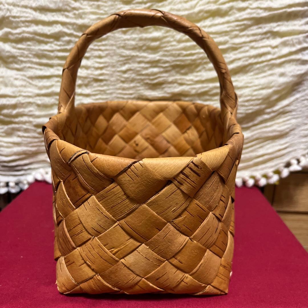 Galina ガリーナ さんの白樺かご　フィンランド