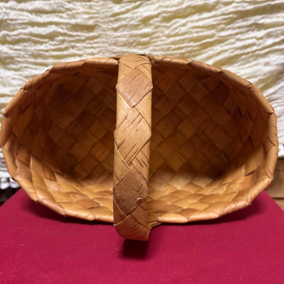 Galina ガリーナ さんの白樺かご　フィンランド