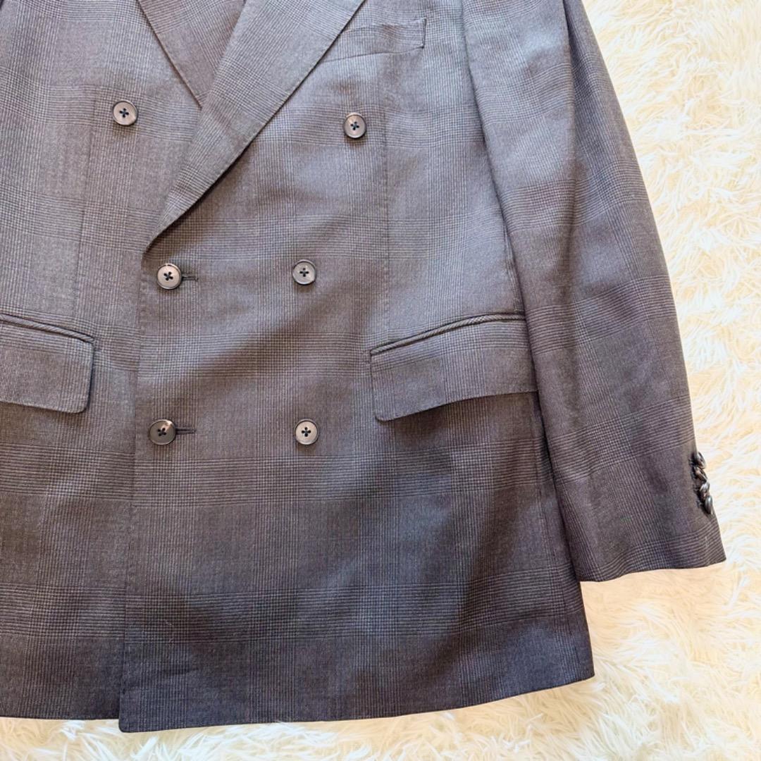 WACK　カノニコ セットアップ スーツ ダブル ウール チェック