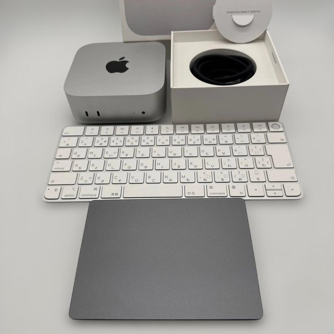 Apple M4 Mac mini ＋ キーボード・トラックパッド