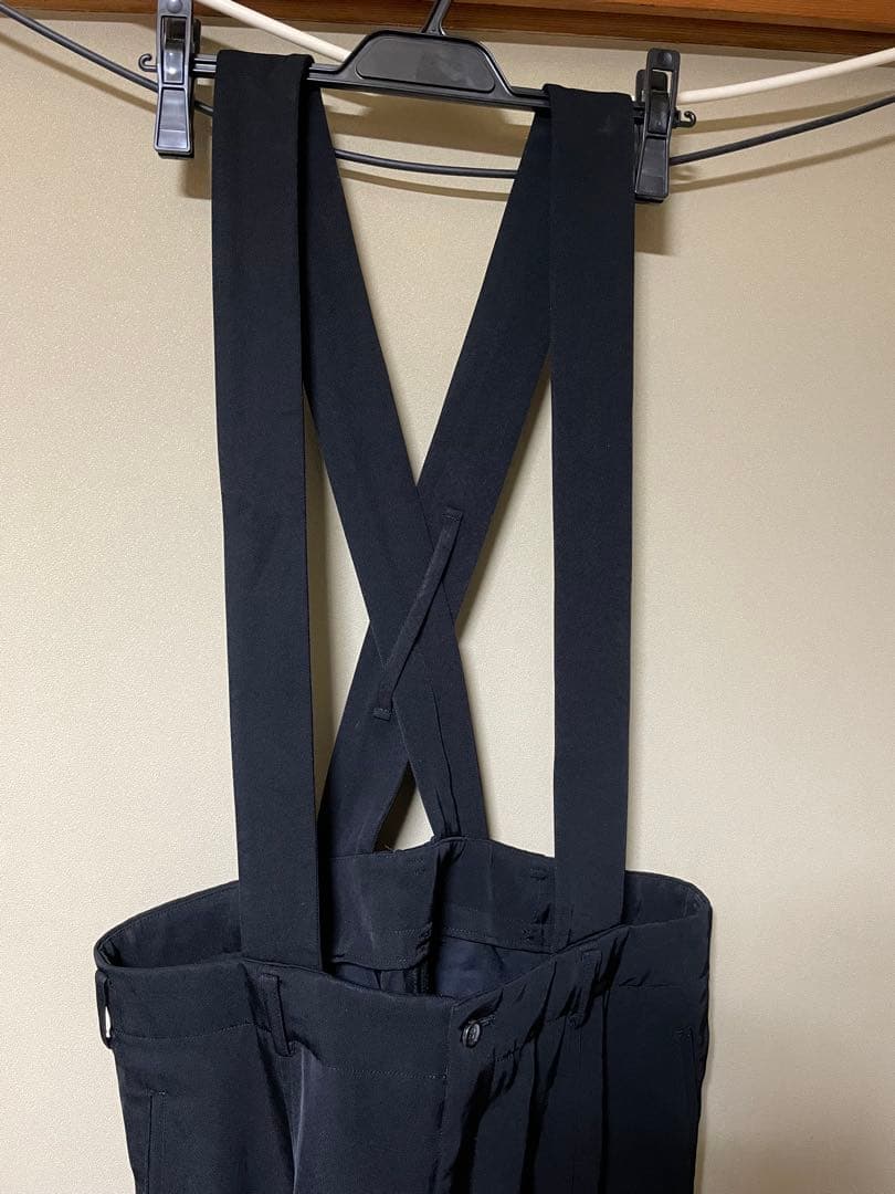 BLACK COMME des GARCONS 22SS 吊りサルエルパンツ