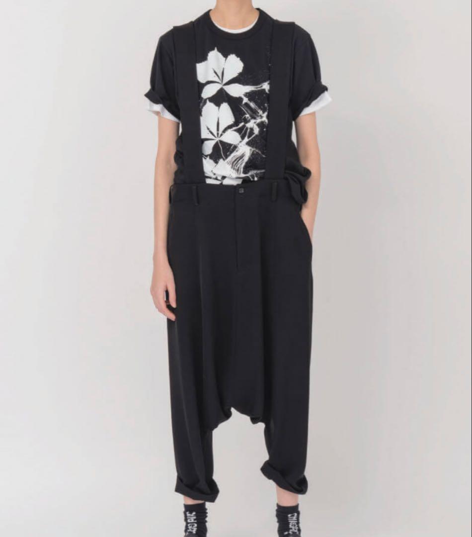 BLACK COMME des GARCONS 22SS 吊りサルエルパンツ