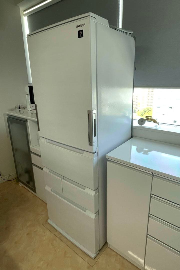 SHARP SJ-MW46M 冷蔵庫・冷凍庫 ホワイト