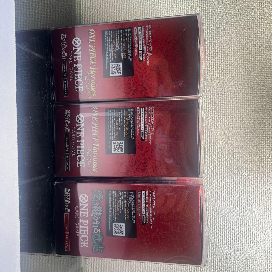 ONE PIECE 受け継がれる意思1BOX　heroines2BOX