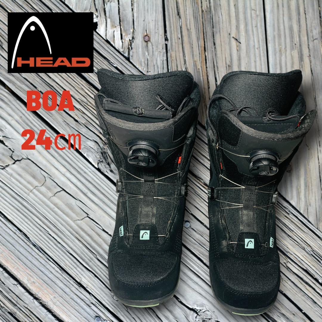 女性用スノーボードブーツ Boaシステム ブラック #0295