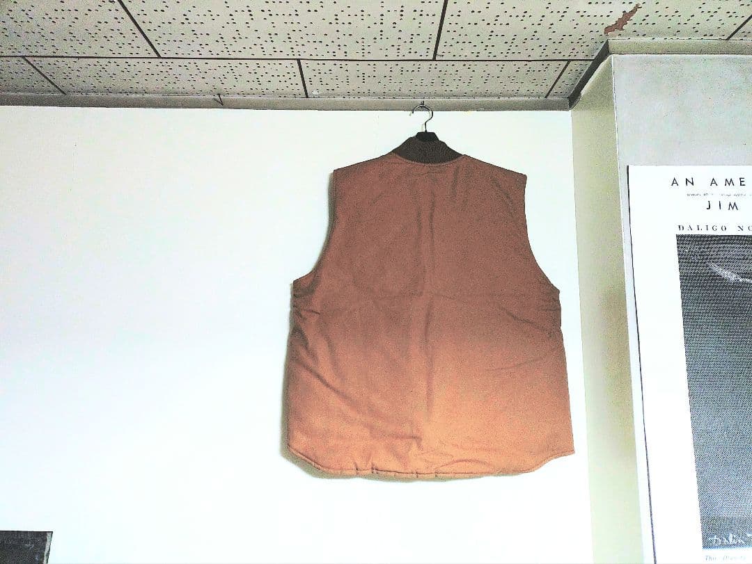 ✨❒Carhartt ブラウン ダックベスト【新品未使用】タグ付き