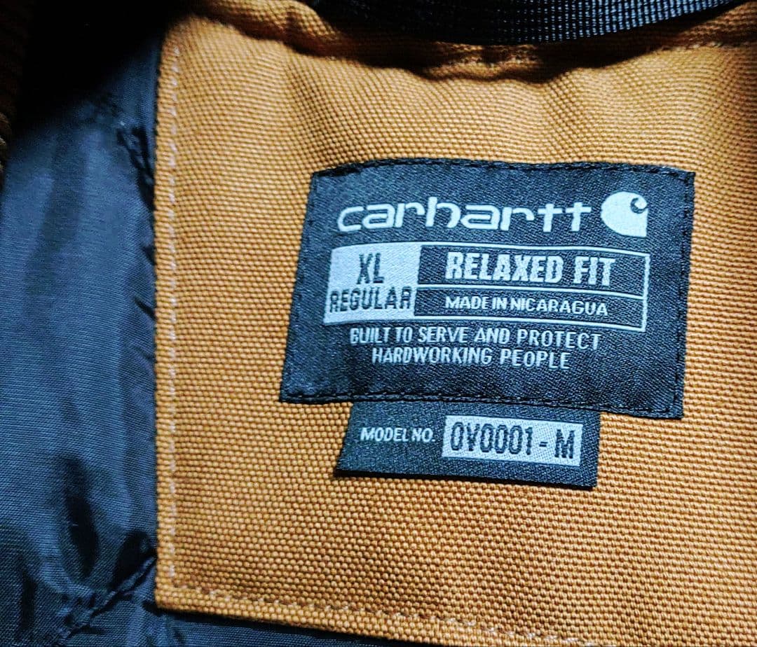 ✨❒Carhartt ブラウン ダックベスト【新品未使用】タグ付き