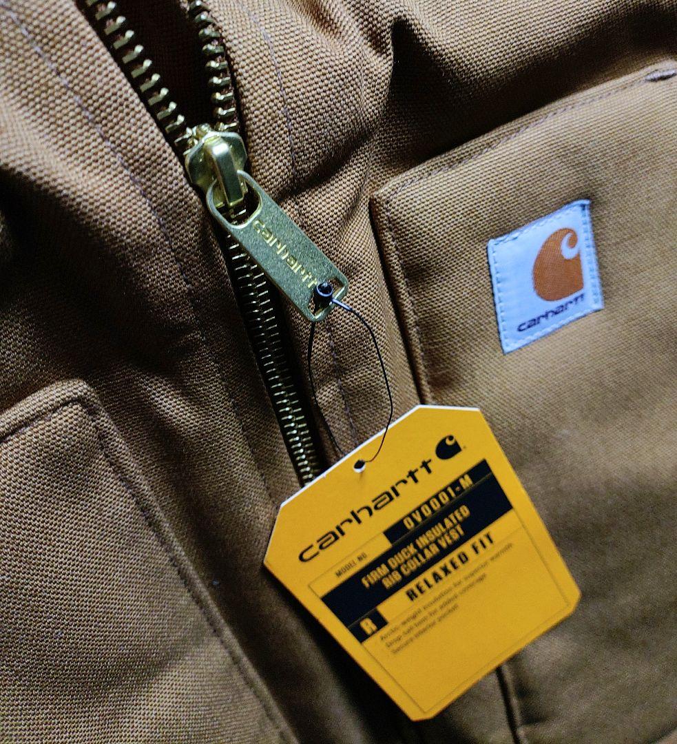 ✨❒Carhartt ブラウン ダックベスト【新品未使用】タグ付き