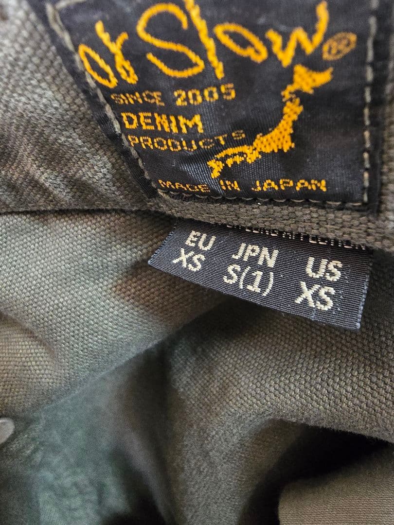 orSlow/ダッズ フィット ペインターパンツ ARMY GREEN　S（1）