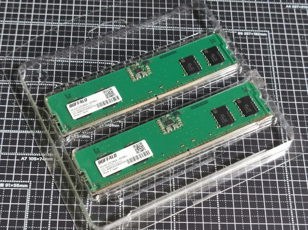 が*く様 BUFFALO メモリ　D5U48A-X8HMJ　16Gb（8GB×2