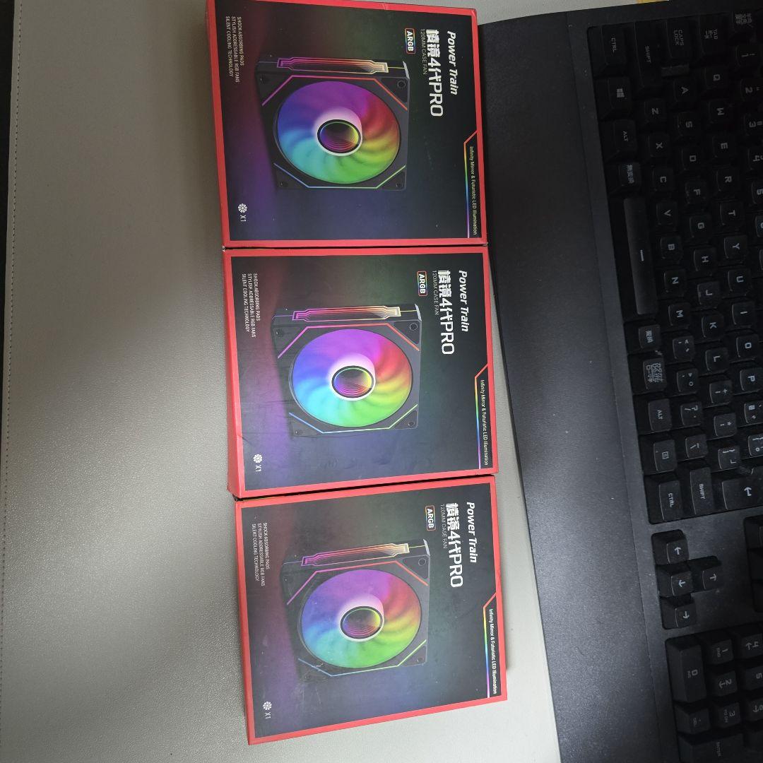 Power Tain 冷却ファン 4PRO 120mm 3個セット