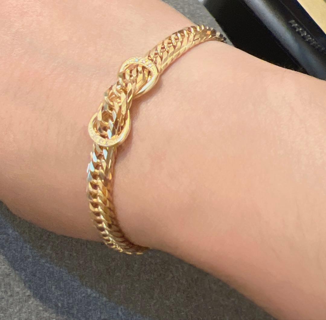 18金ペンダントタップ ／チャーム　インフィニティ　セール❣️