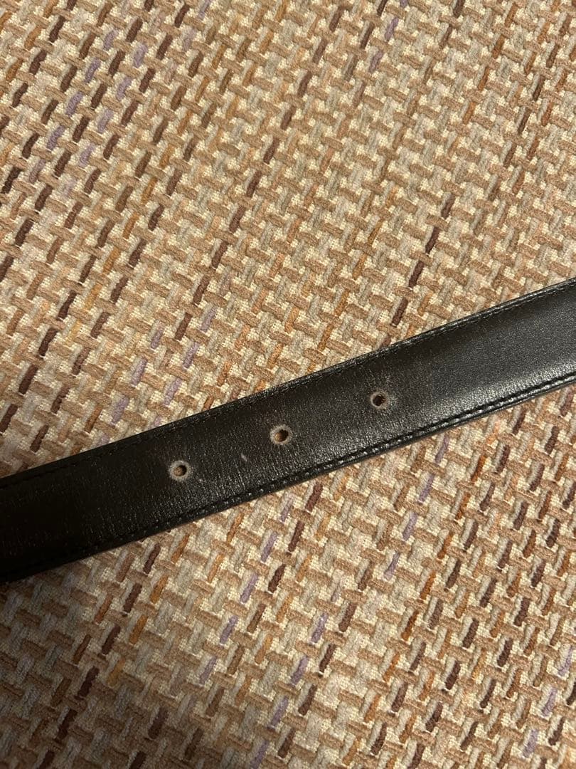 レッド ブラック レザーベルト