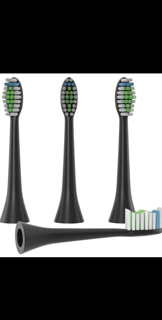 SonicareHX9096/96 A3 ブラック6本＋互換 替えブラシセット