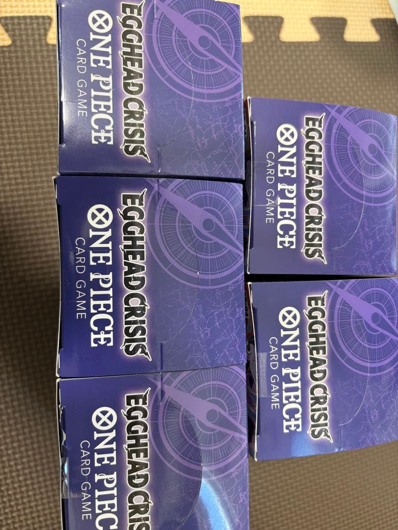 エクストラブースターEGGHEAD CRISIS 5ボックス　テープ付き