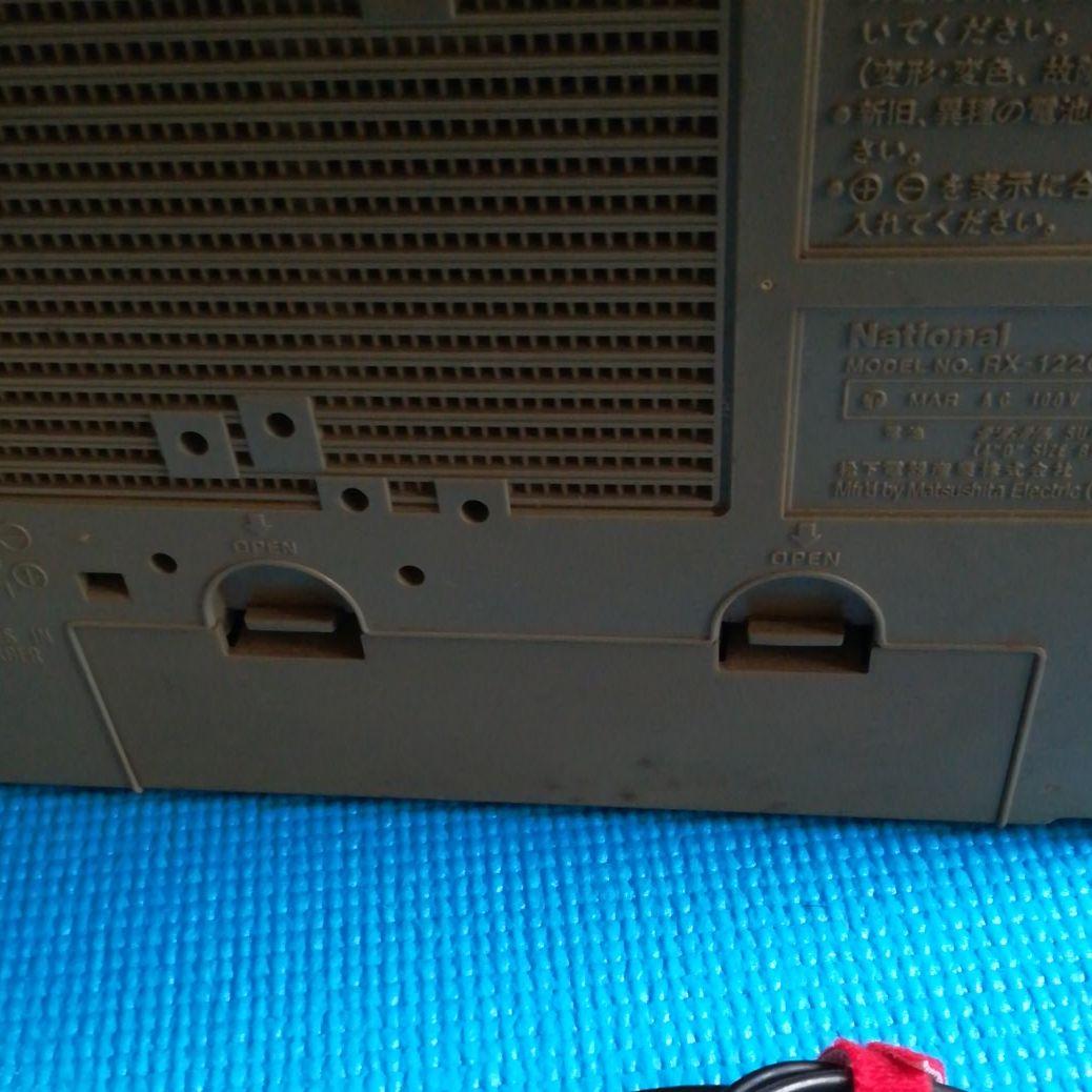 National ラジカセジャンク品