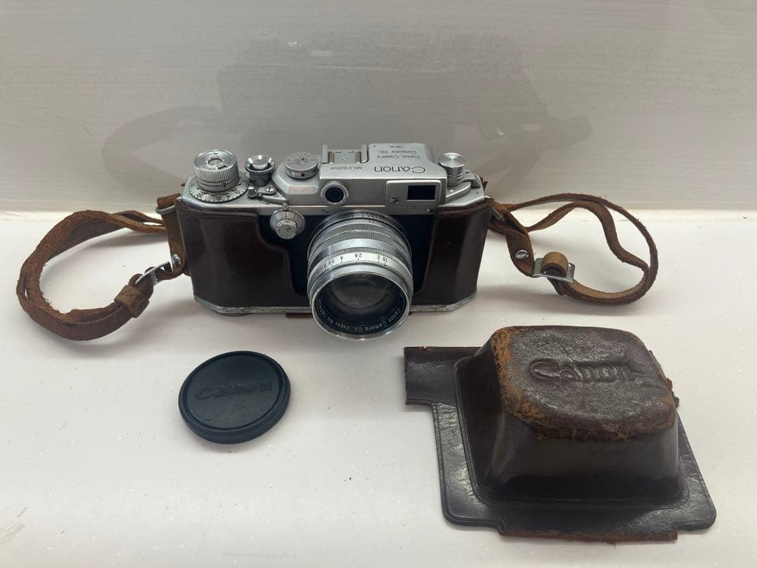 ジャンク　Canon NO.215858 f:1.8 50mmヴィンテージレトロ