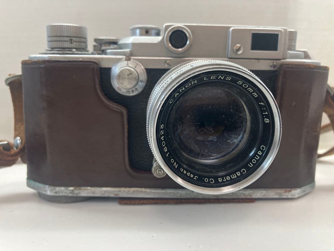 ジャンク　Canon NO.215858 f:1.8 50mmヴィンテージレトロ