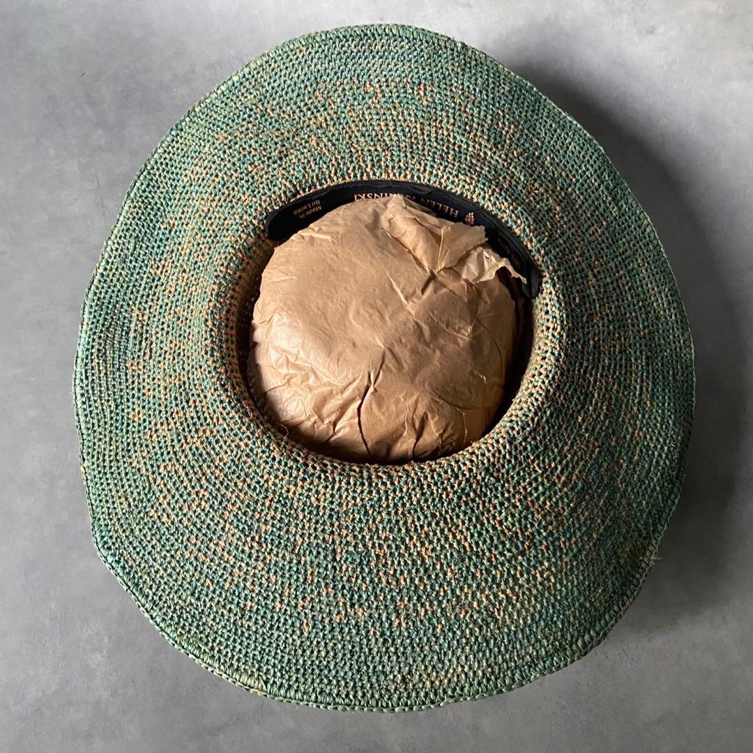 【美品】HELEN KAMINSKI ヘレンカミンスキー 麦わら帽子 AY13