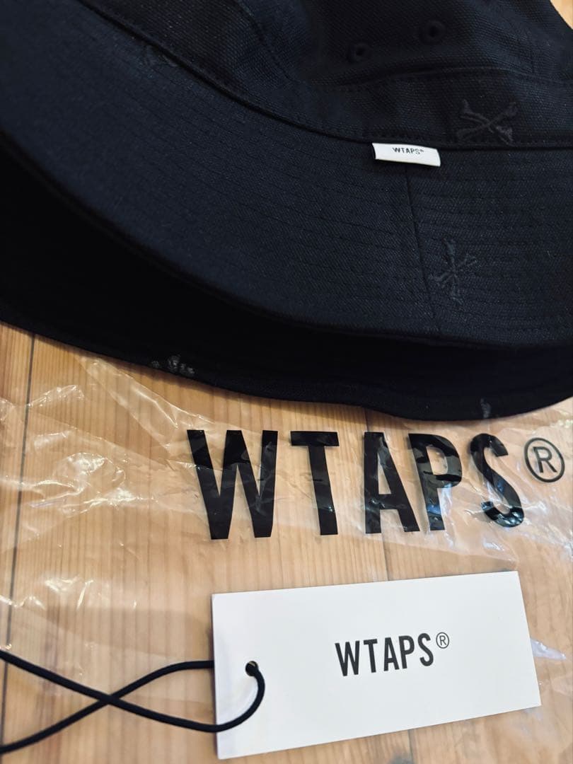【美品】WTAPS/Crossbones Hat/BLACK×WHITE