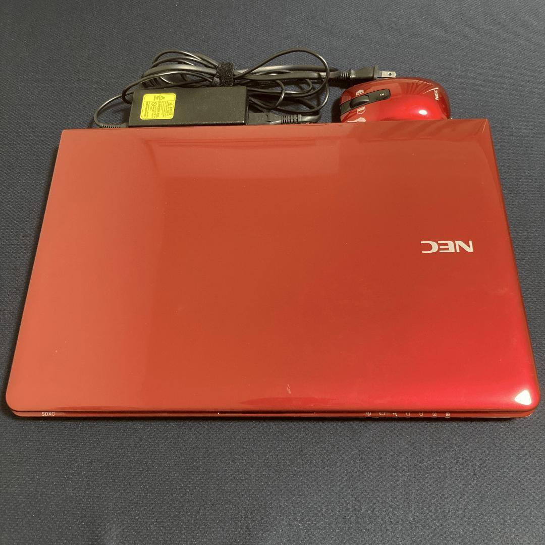 NEC LaVie ノートPC ACアダプター・マウス付き window8