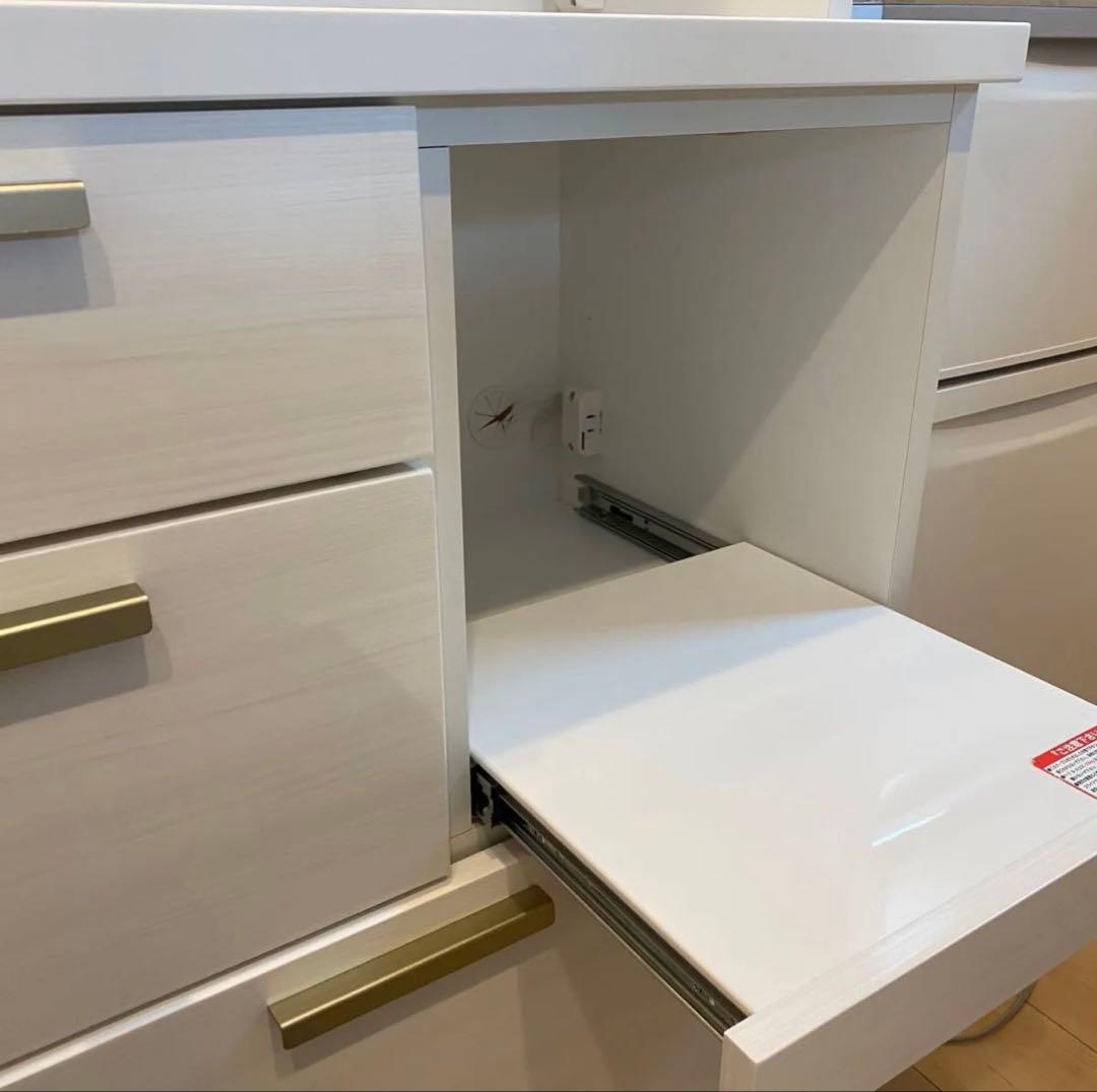 最終価格　売り切り　ニトリ　キッチンボード　カップボード　ソレル80