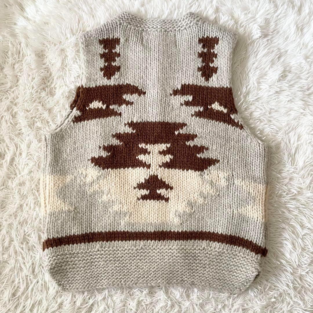 ADAWAS カウチン　ベスト　グレー