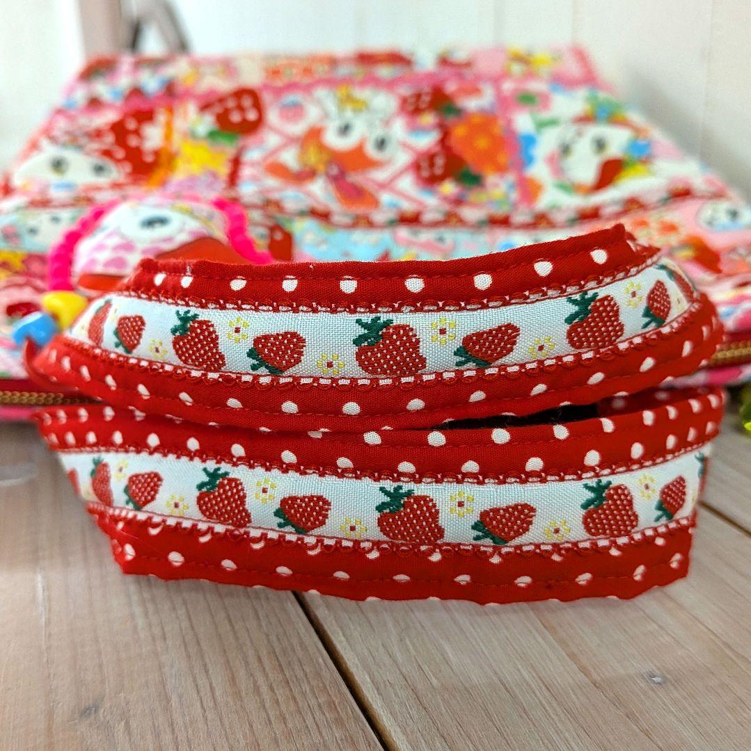 ☆いろは❤️ハニーチューン大きな ポーチバッグ♥ ショルダー紐付きセット♥