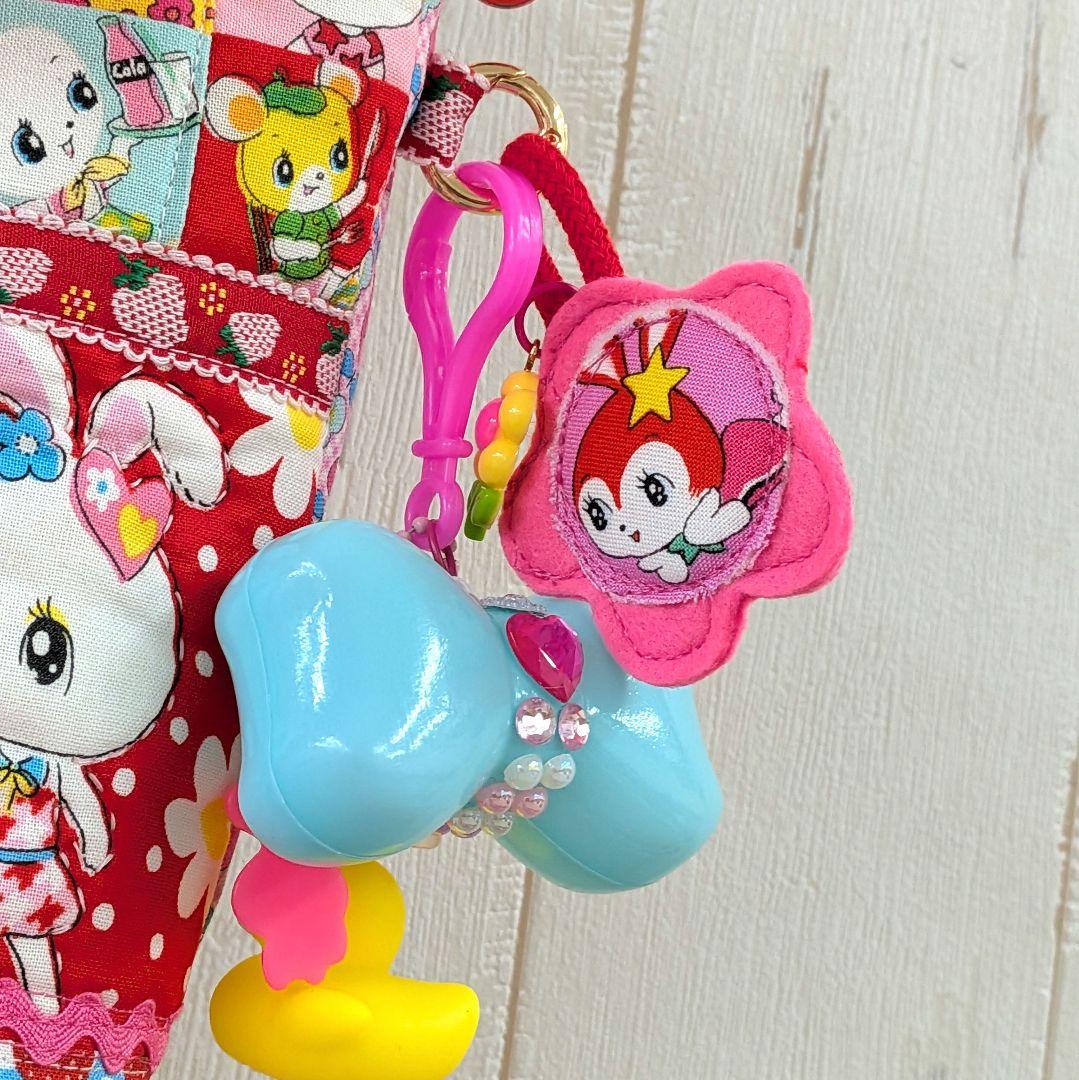 ☆いろは❤️ハニーチューン大きな ポーチバッグ♥ ショルダー紐付きセット♥