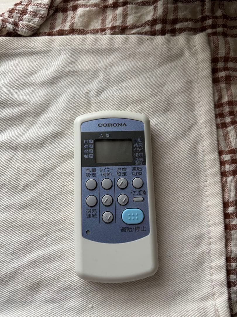 CORONA 窓用エアコン ホワイト　引き取り限定！