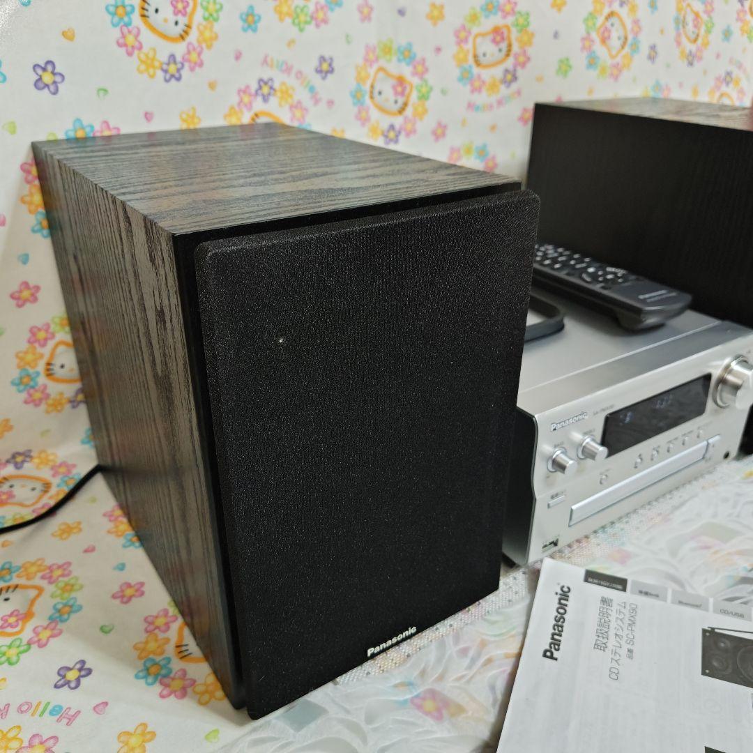 Panasonic SC-PMX90コンポ　スピーカーリモコン付　コンポ