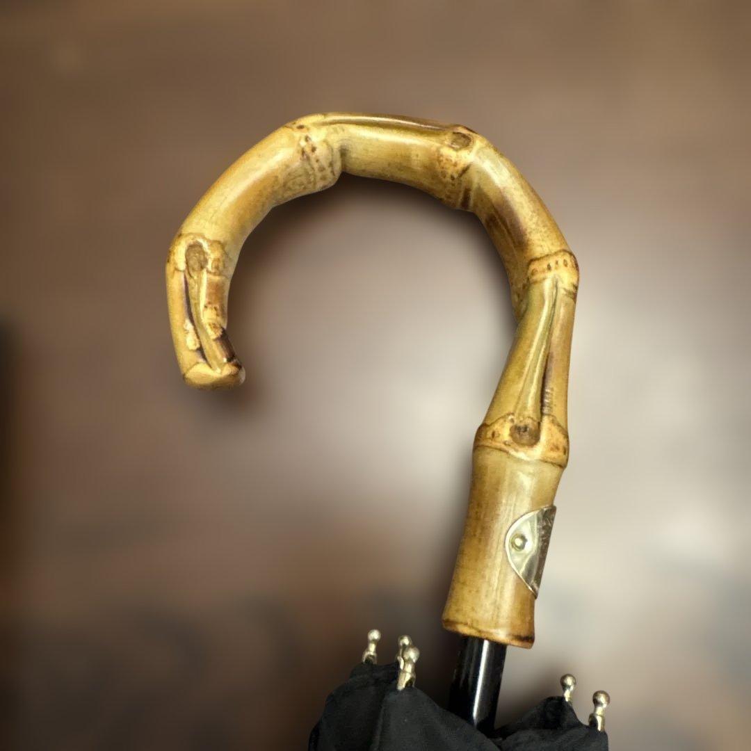 Traditional Weatherwear 折りたたみ傘 黒水玉