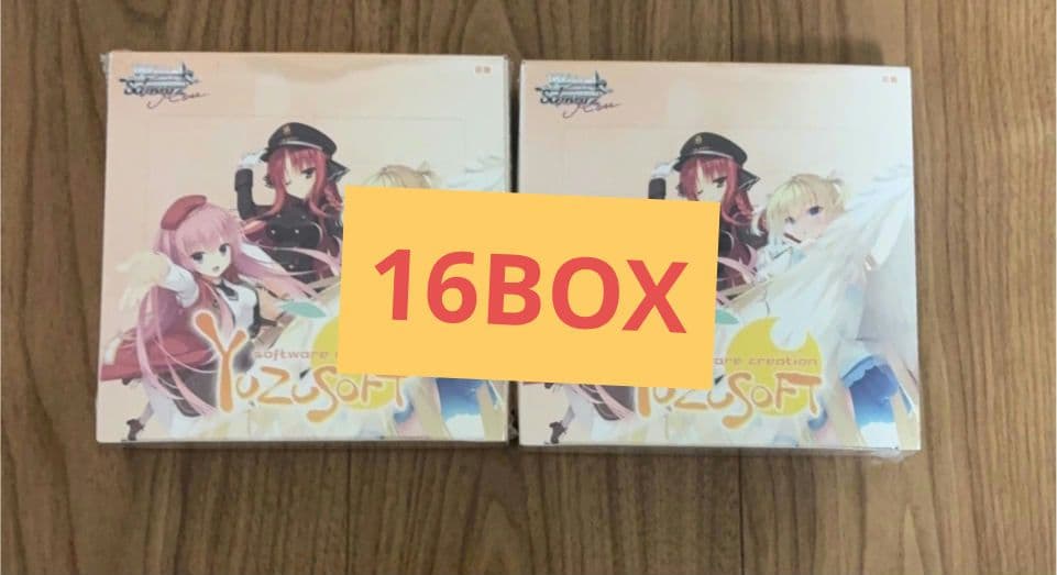 【新品未開封】ヴァイスシュヴァルツ　ロゼ　ゆずソフト　16BOX ボックス