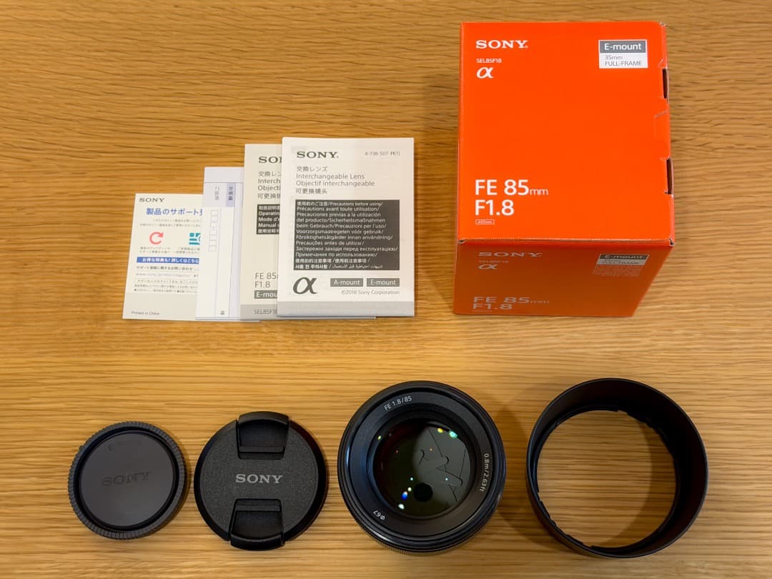【美品】SONY FE 85mm F1.8 (SEL85F18)