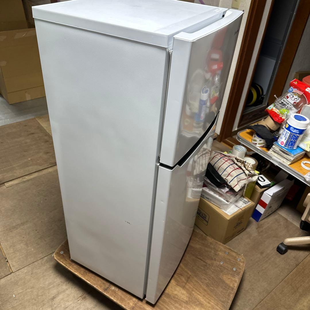 ハイセンス冷凍冷蔵庫　120L 強化ガラス棚　2021年製