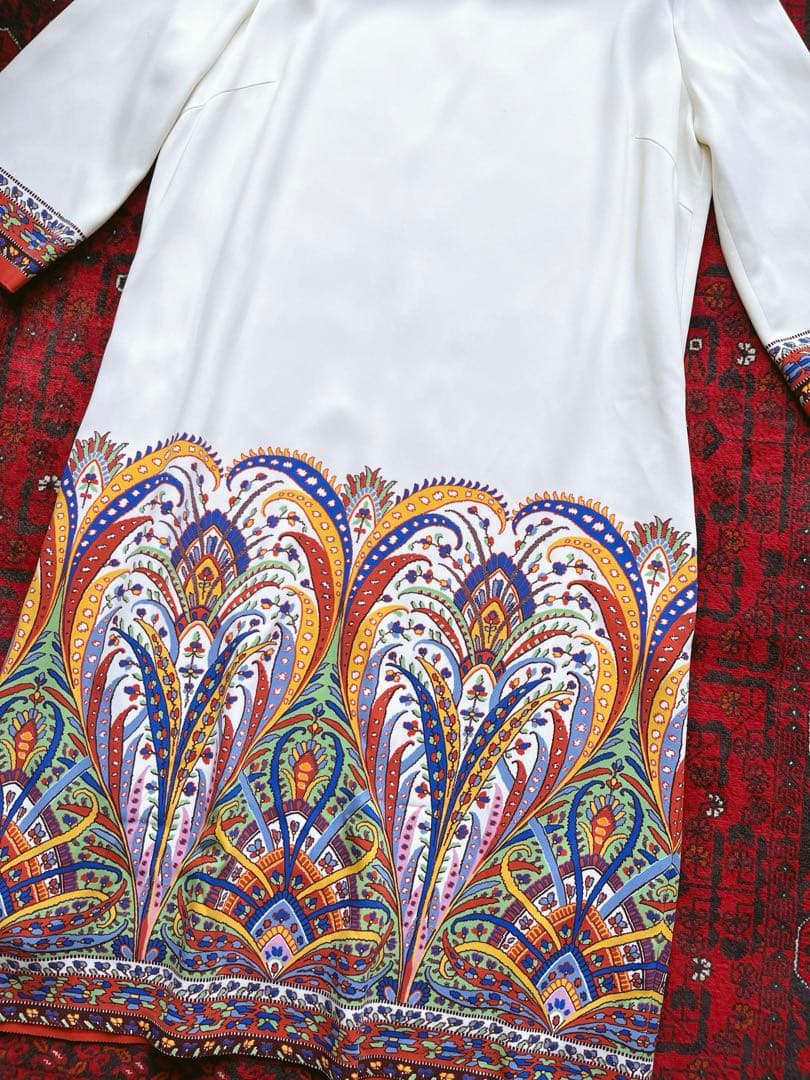 最終値下げ セール☆未使用 24万 ETRO エトロ 洗練 プレシャス ドレス