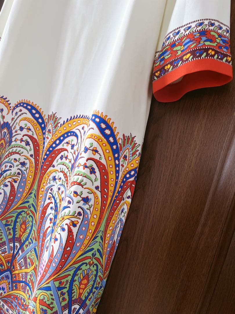 最終値下げ セール☆未使用 24万 ETRO エトロ 洗練 プレシャス ドレス