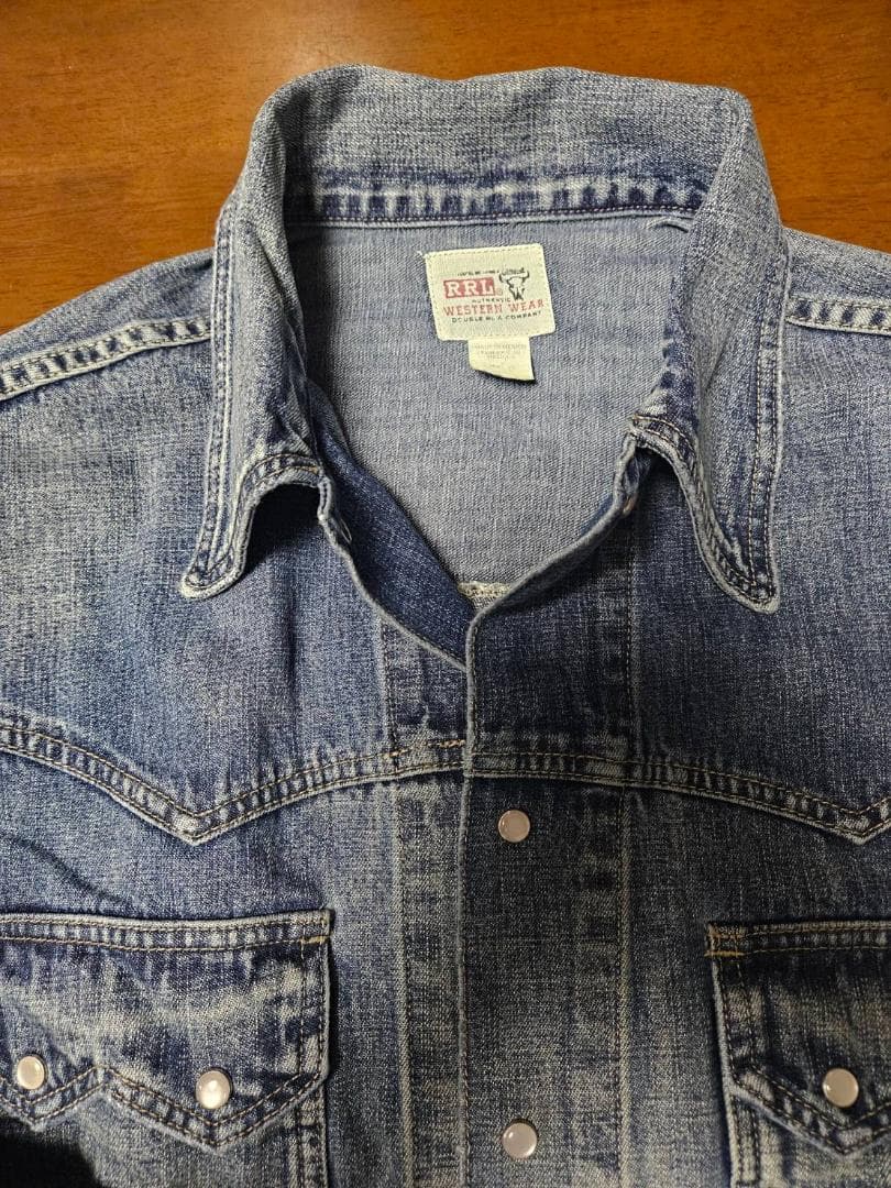 送料無料/新品未使用　DOUBLE RLウォシャブルGジャケットメキシコ産