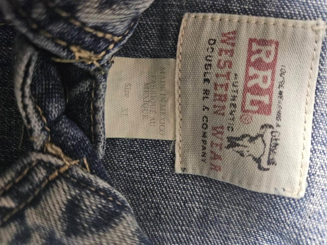 送料無料/新品未使用　DOUBLE RLウォシャブルGジャケットメキシコ産