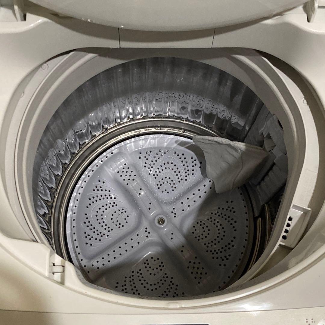 送料込【2023年製】SHARP ES-GE7G-W 全自動洗濯機 7kg