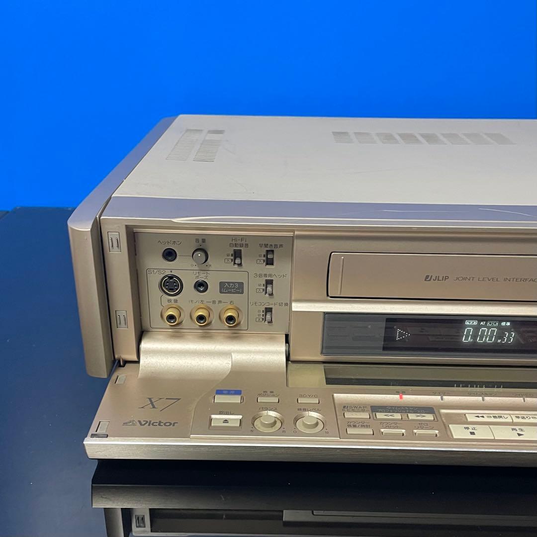 Victor ビデオデッキ HR-X7 本体のみ