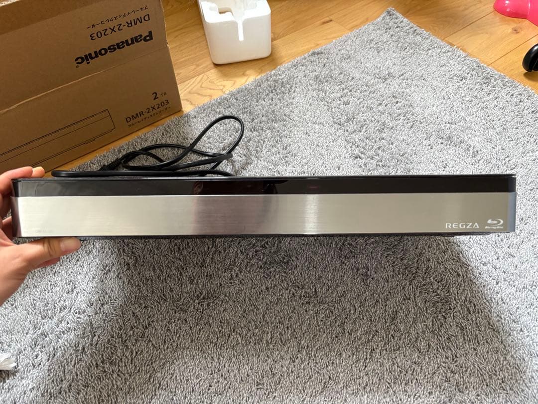 ジャンク品　REGZA　Blu-rayプレーヤー　HDD レコーダー