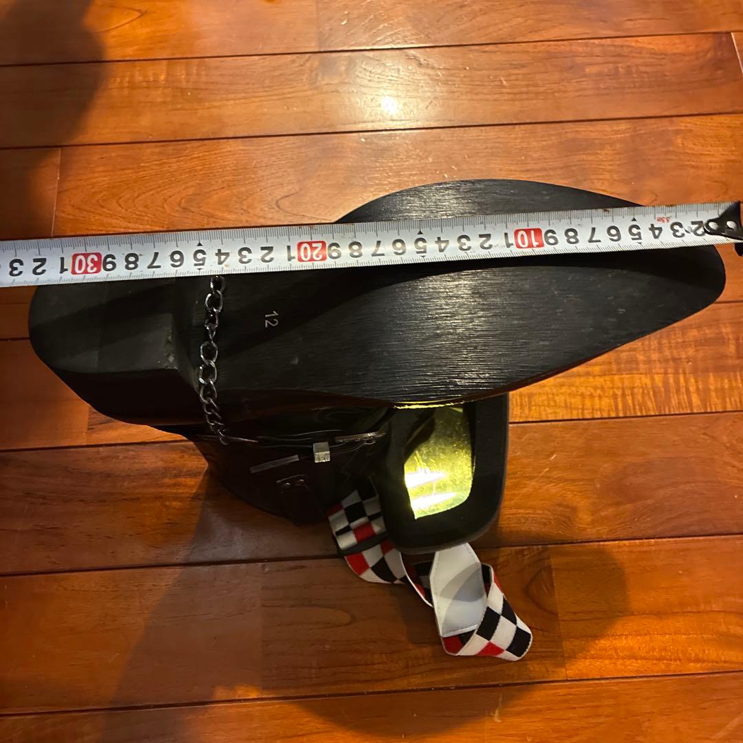 ブラックレザーウエスタンブーツ