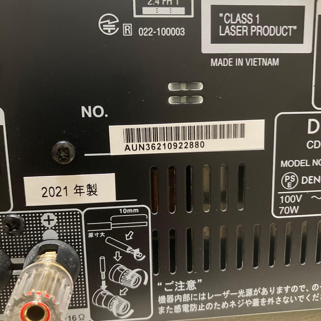 DENON CDレシーバー RCD-M41SP 整備動作品 2021年製