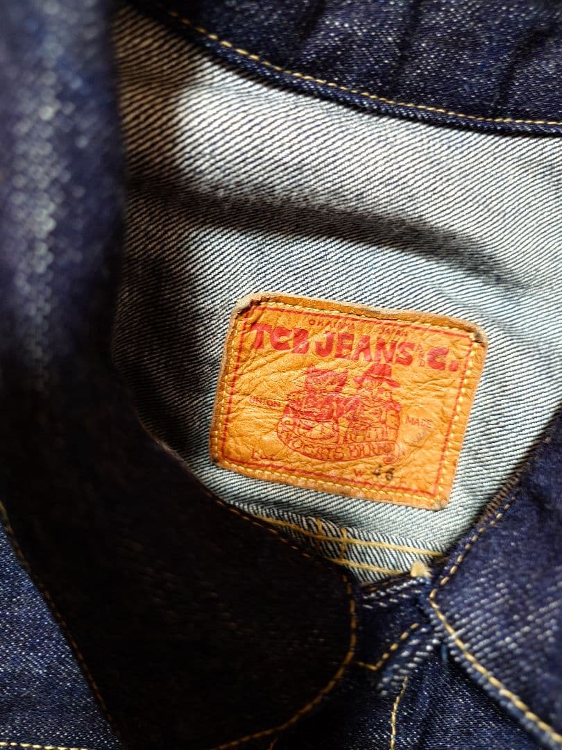 TCB jeans Late S40'sJacket 大戦モデル1stトラッカー