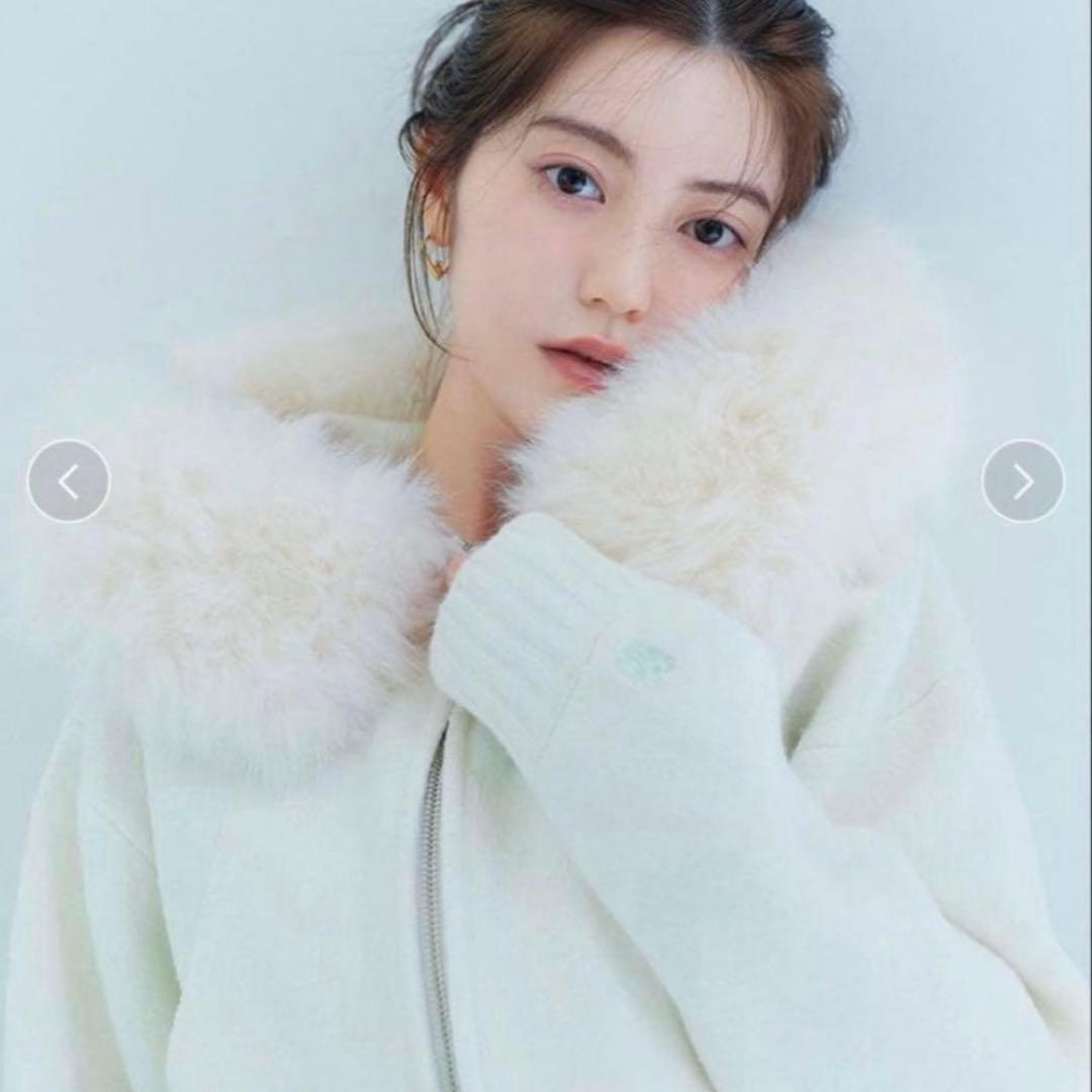 a*a様 ウサギオンライン限定　スナイデル　ファーフードパーカー