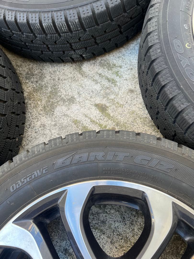 ☆送料込み１６インチホイール付きスタッドレスタイヤ4本セット