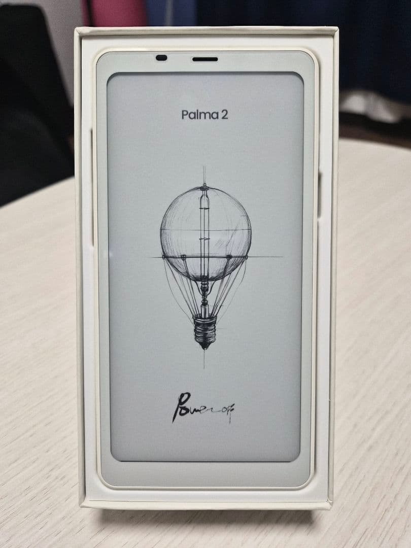 電子ペーパー端末 boox palma2 ホワイト 本体 TPUケース付き