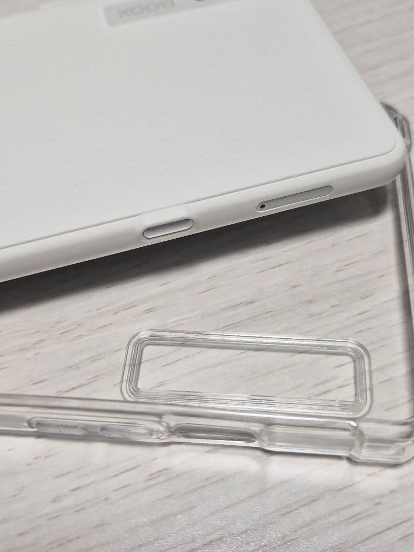 電子ペーパー端末 boox palma2 ホワイト 本体 TPUケース付き