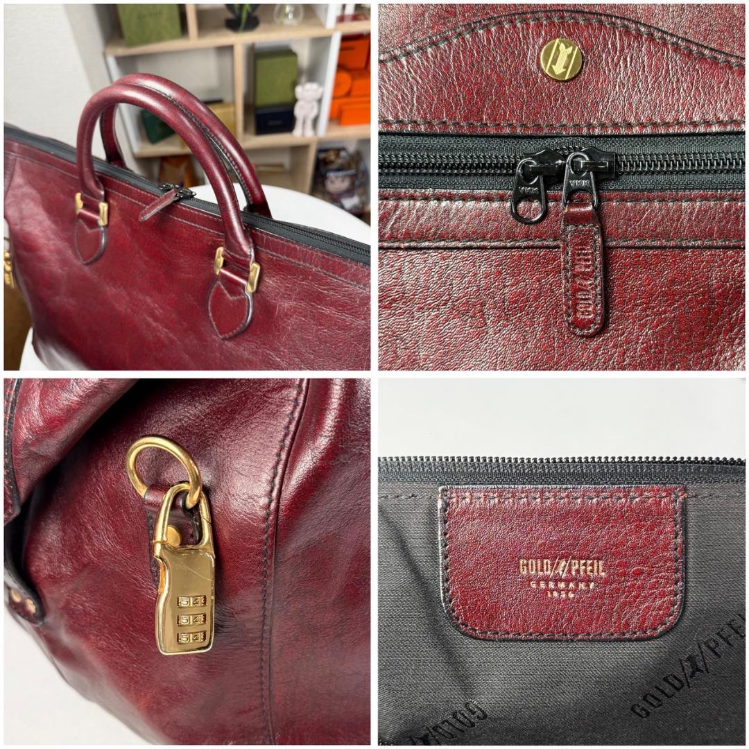 未着用 80's 90's 大容量 GOLD PFEIL ボストンバッグ